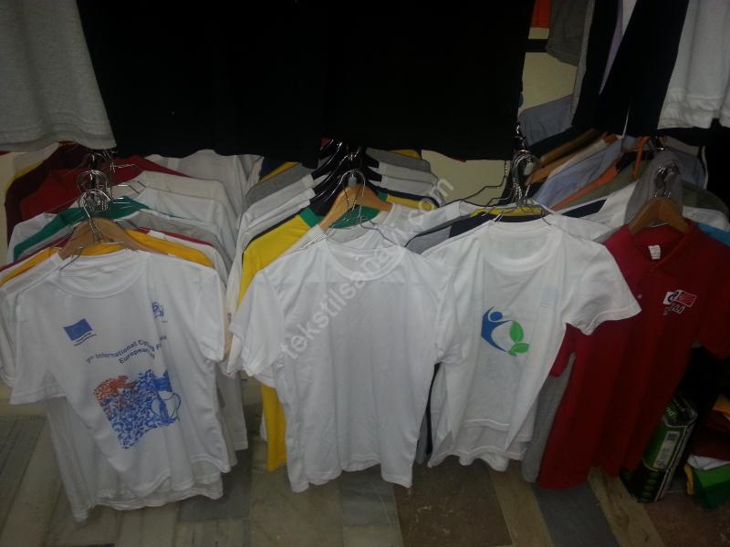 Promosyon tshirt ve V yaka tshirt toptan satış