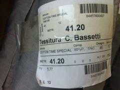 Tessitura C. Bassetti Parti malı Kumaş